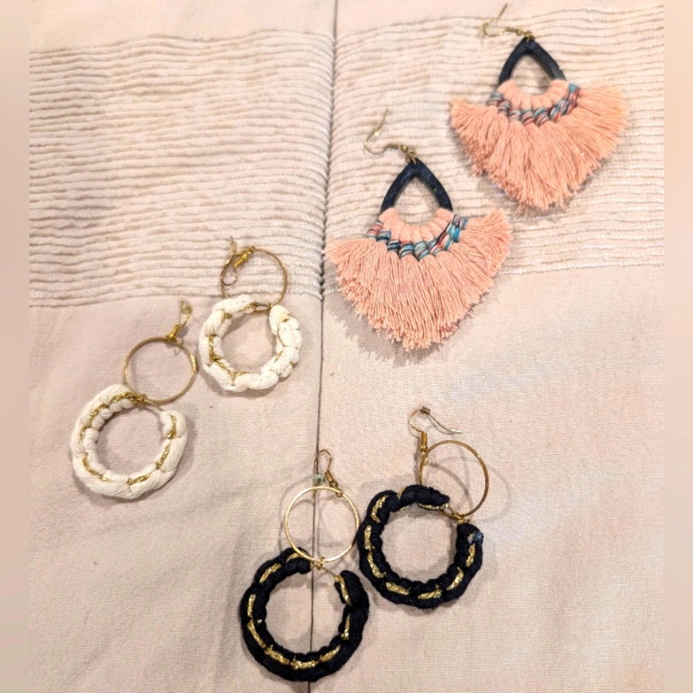 Handmade Earrings Set